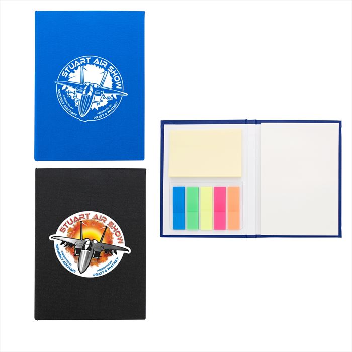 SH1343 Jotter With Sticky Notes And Custom Imprint